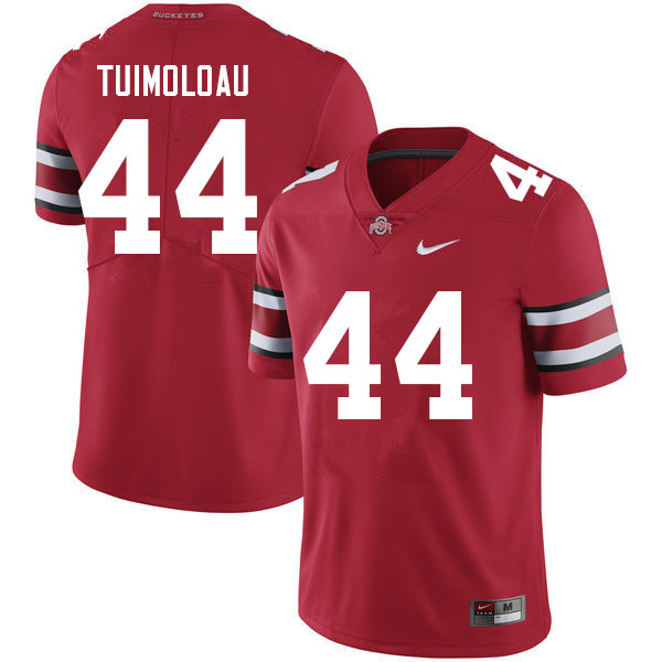 Men #44 J.T. Tuimoloau Ohio State Buckeyes College Football Jerseys Sale-Red